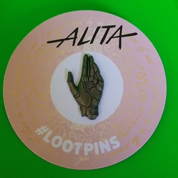 Loot Crate Jewelry - NWT Alita Battle Angel pin